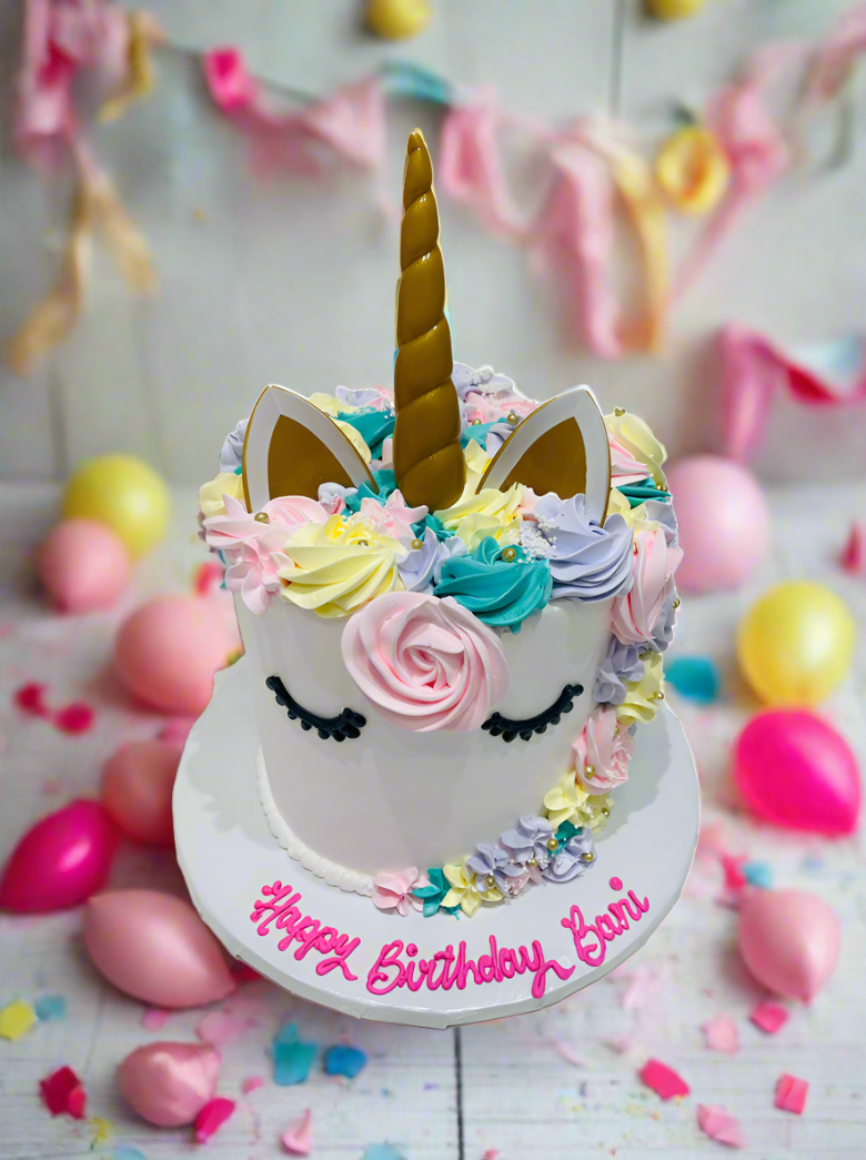 Unicorn Theme Cake