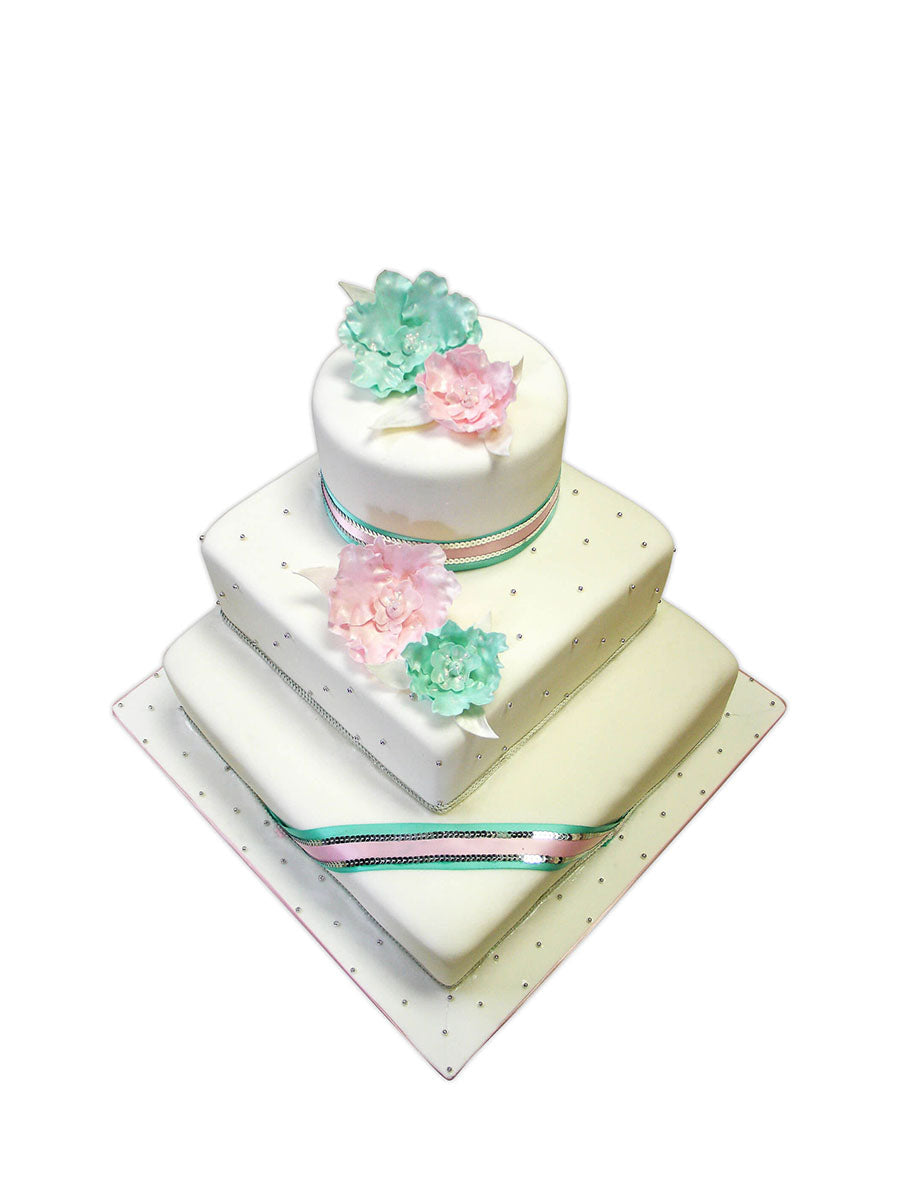 Evelyn Creative Wedding Cake