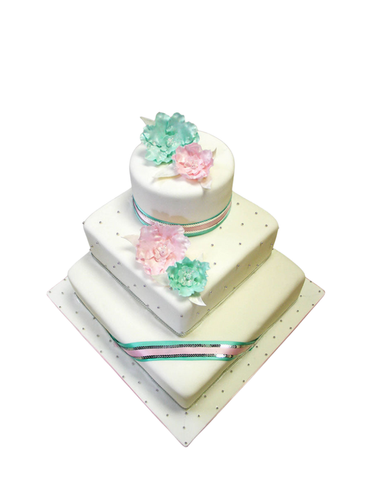 Evelyn Creative Wedding Cake