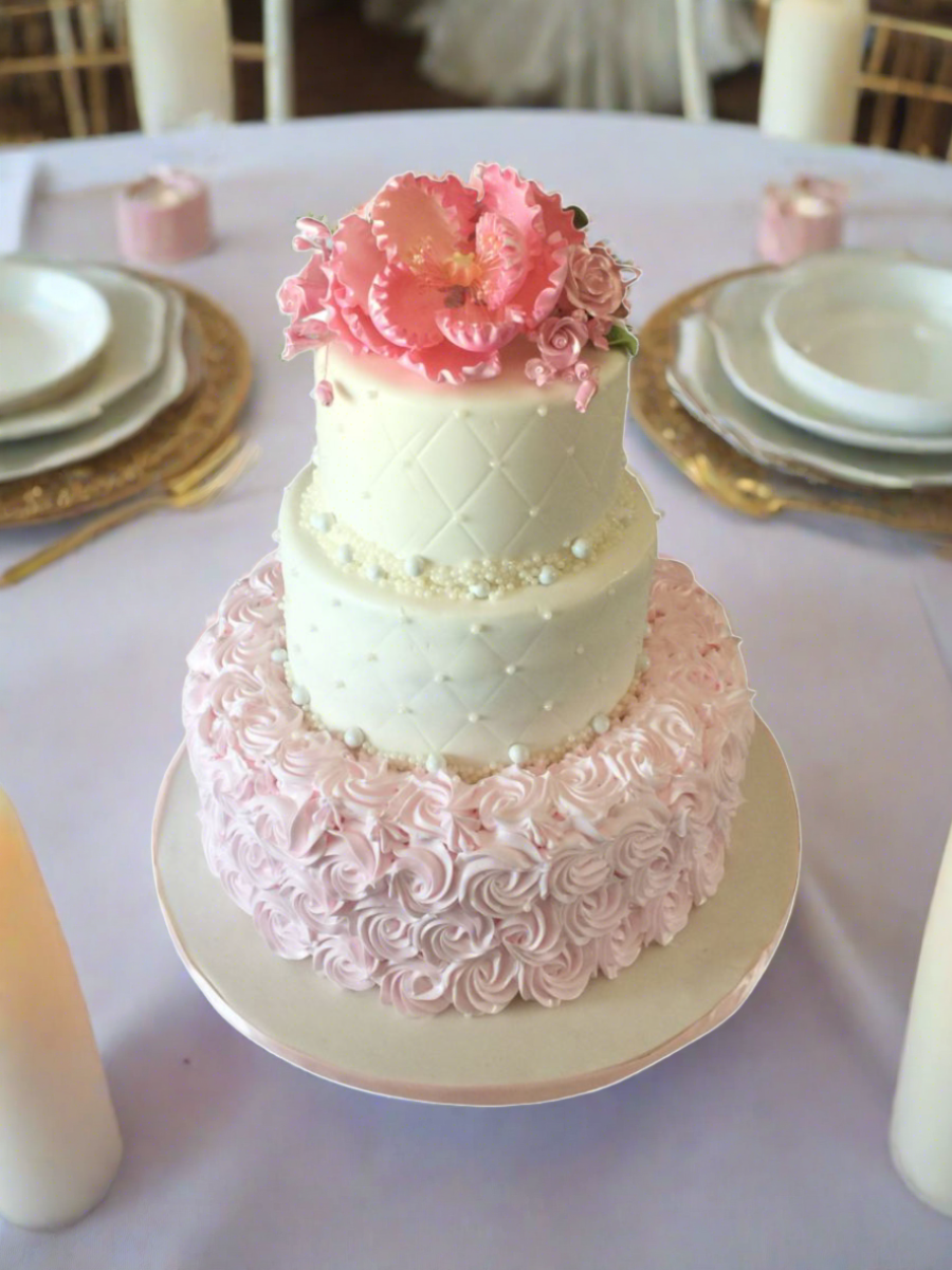 Bay Wedding Cake