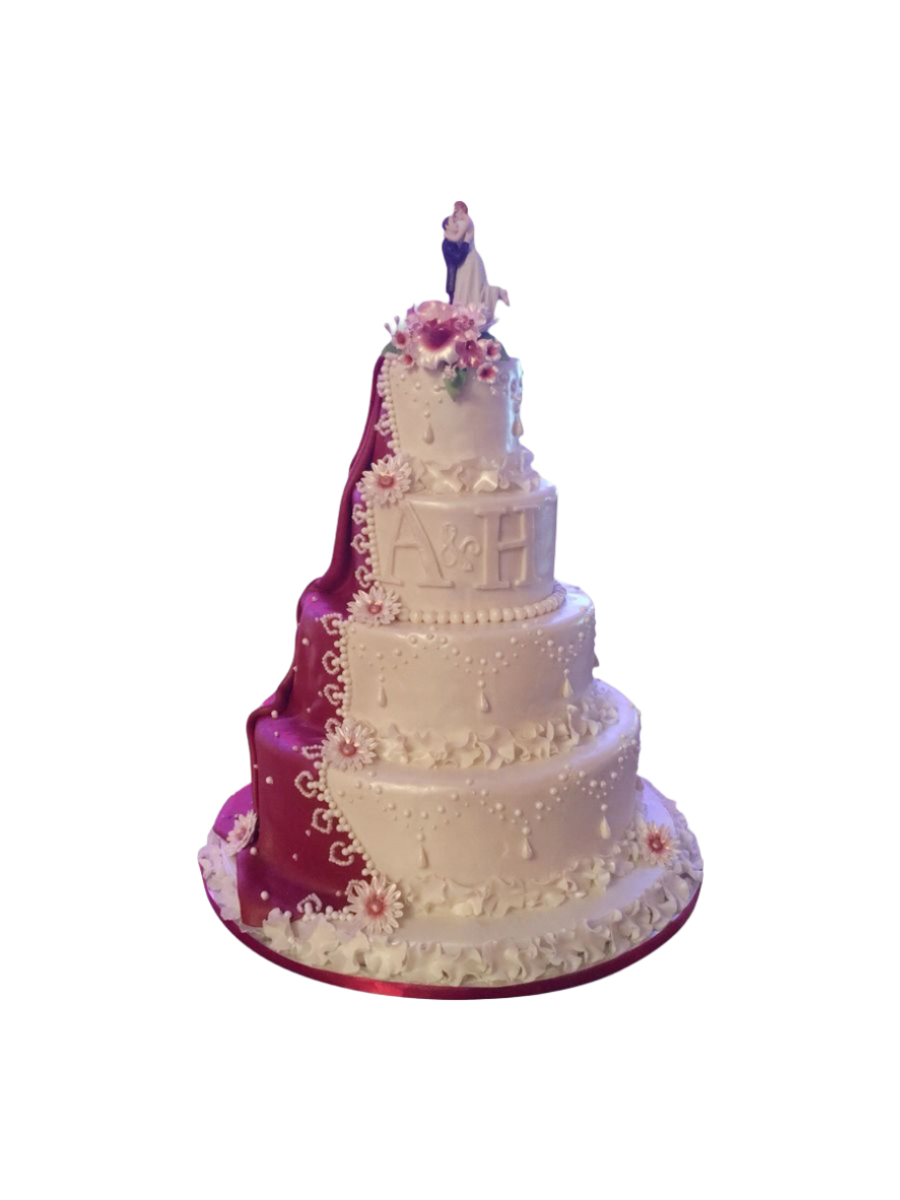 A & H Wedding Cake
