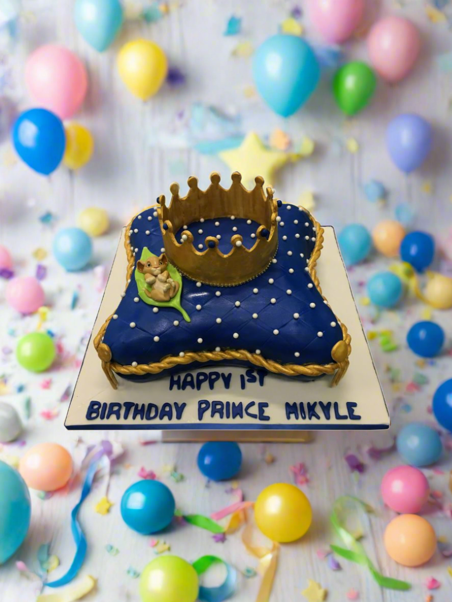 Prince Mikyle Crown Cake