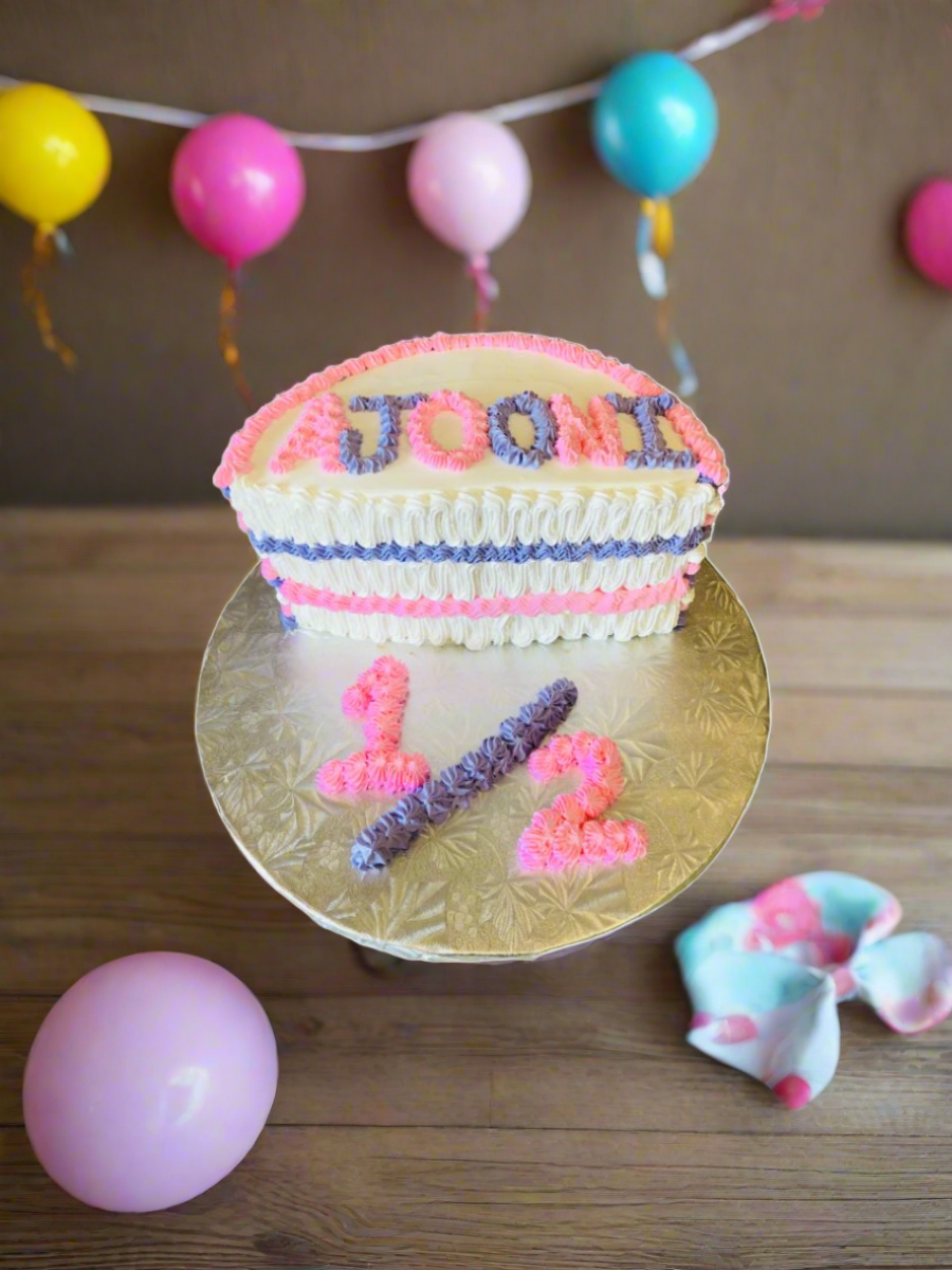 Ajooni Half Birthday Cake