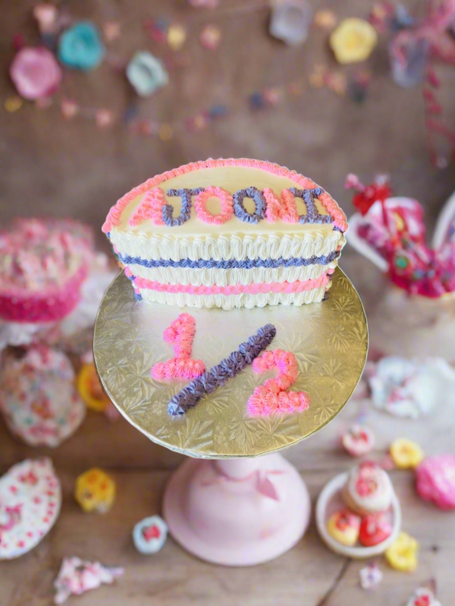 Ajooni Half Birthday Cake