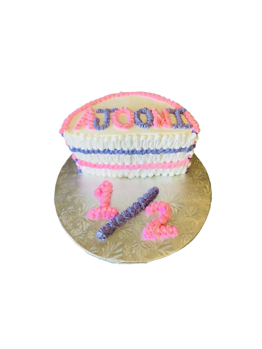 Ajooni Half Birthday Cake