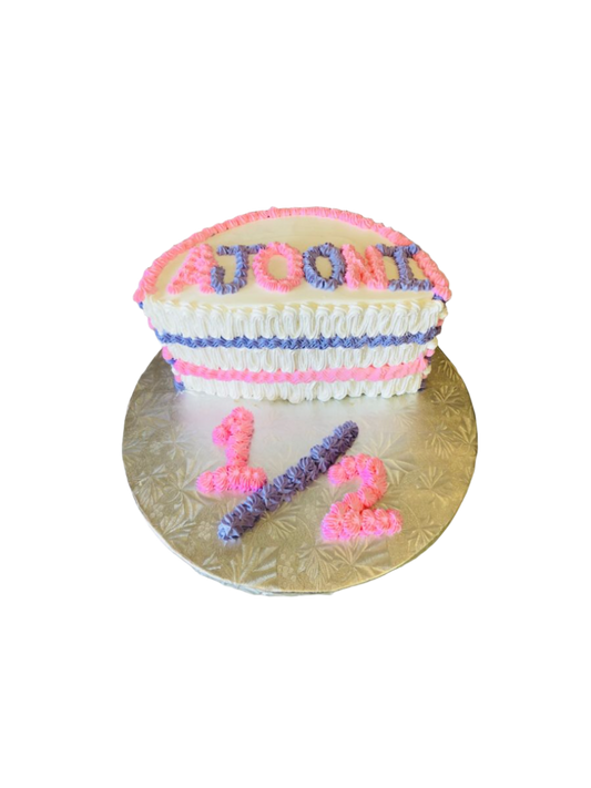 Ajooni Half Birthday Cake