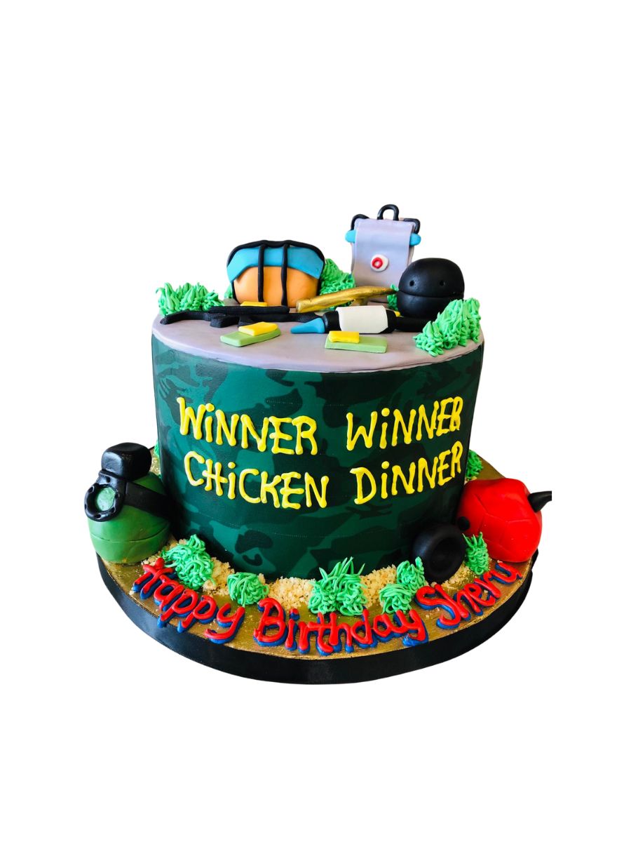 Pubg Birthday Cake