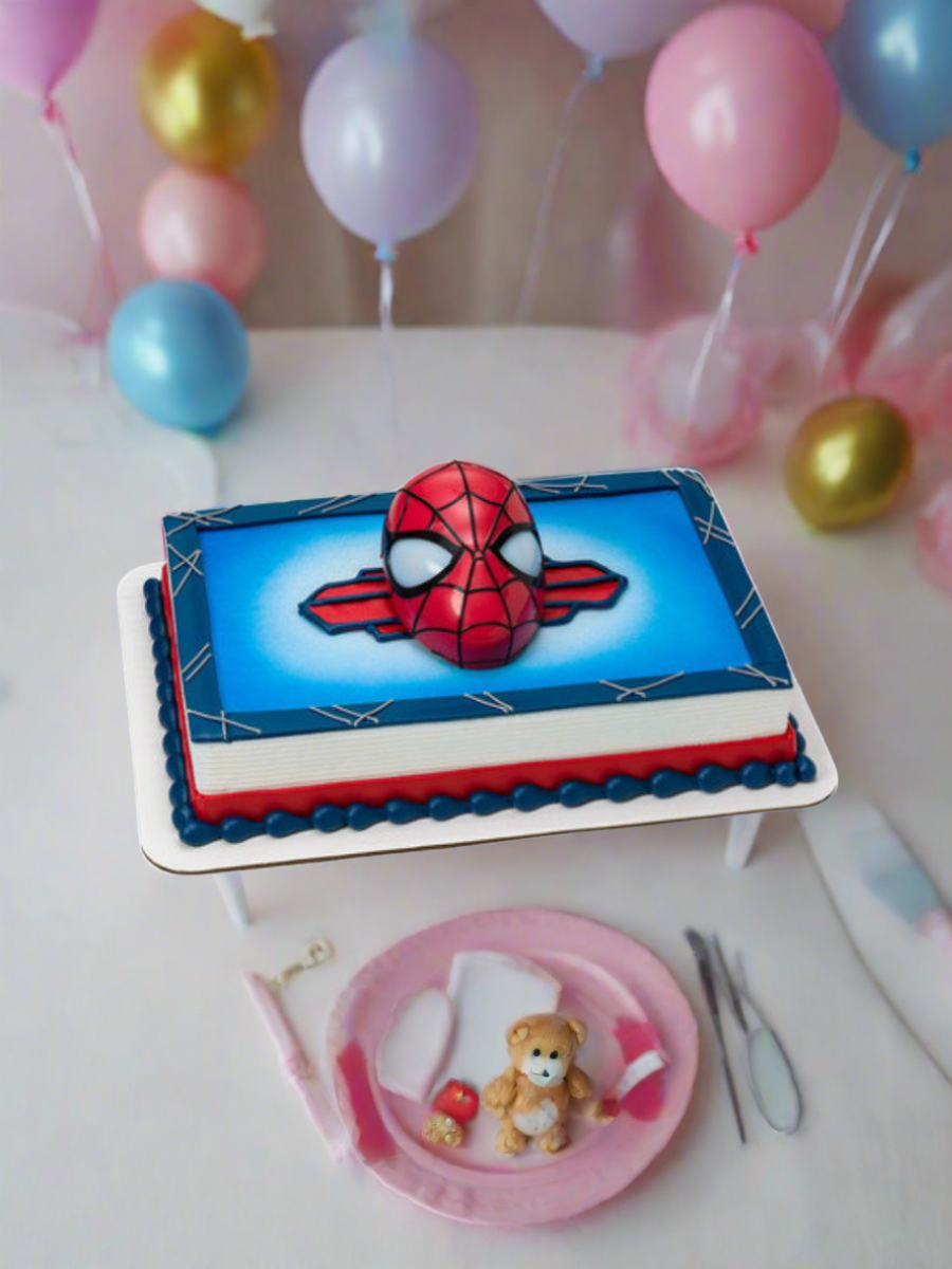 Spiderman Ultimate Light Up Eyes Cake