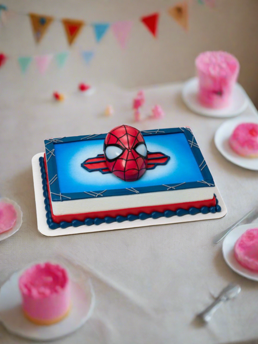 Spiderman Ultimate Light Up Eyes Cake