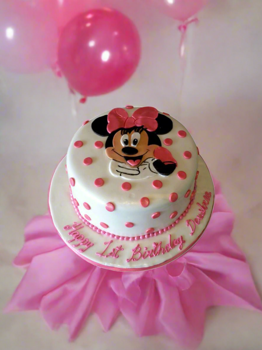 Devshree Minnie Birthday Cake