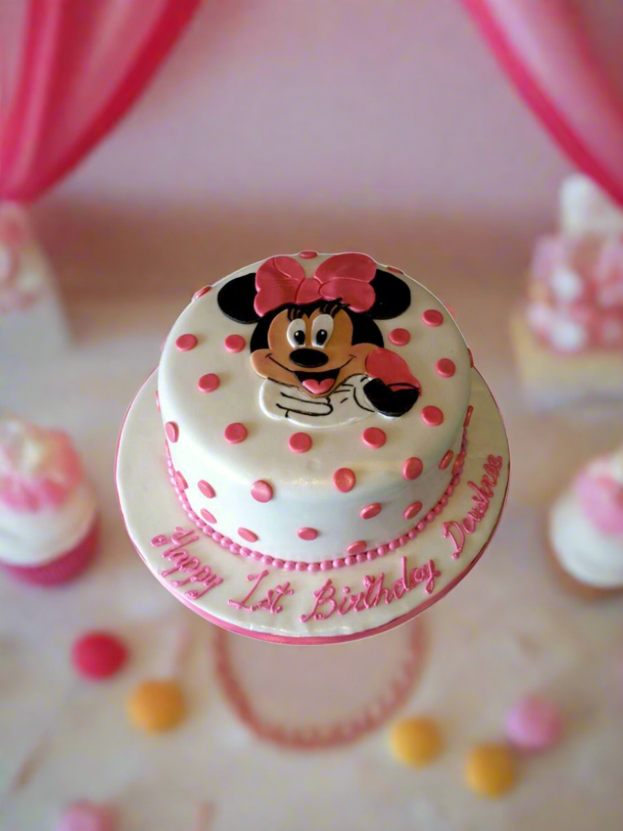Devshree Minnie Birthday Cake