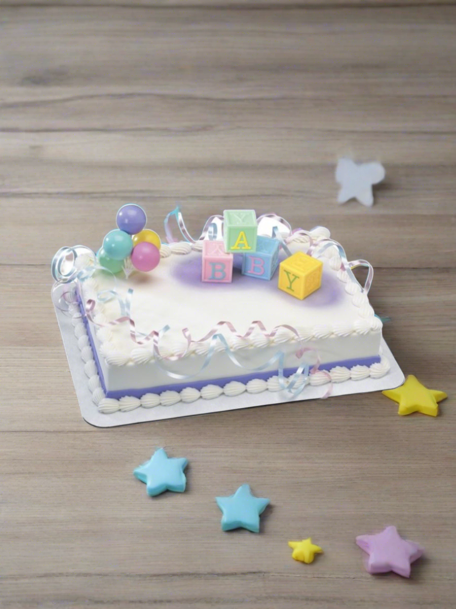 Baby Blocks Cake