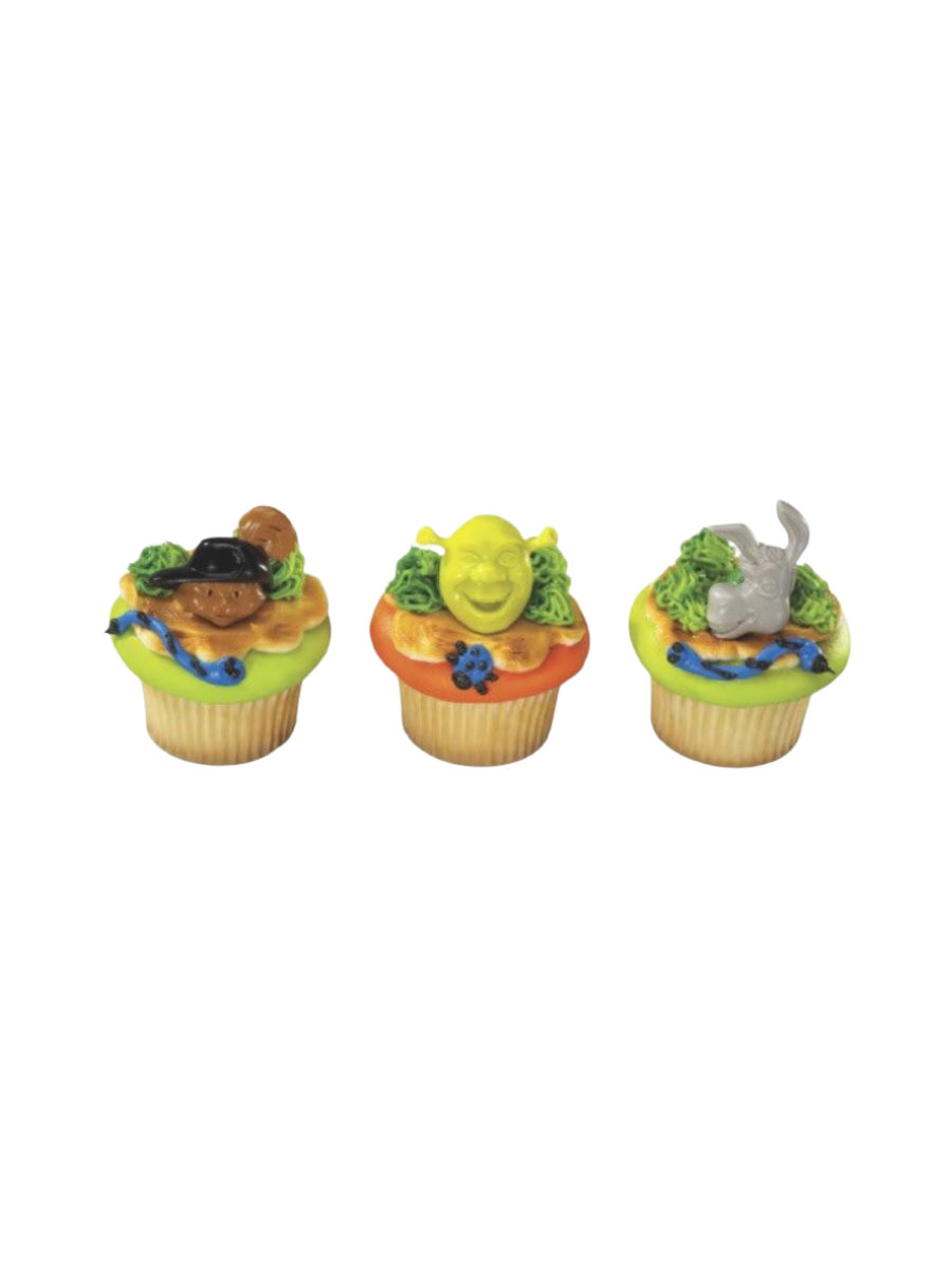 Shrek Donkey Cupcakes - (Pack of 6)