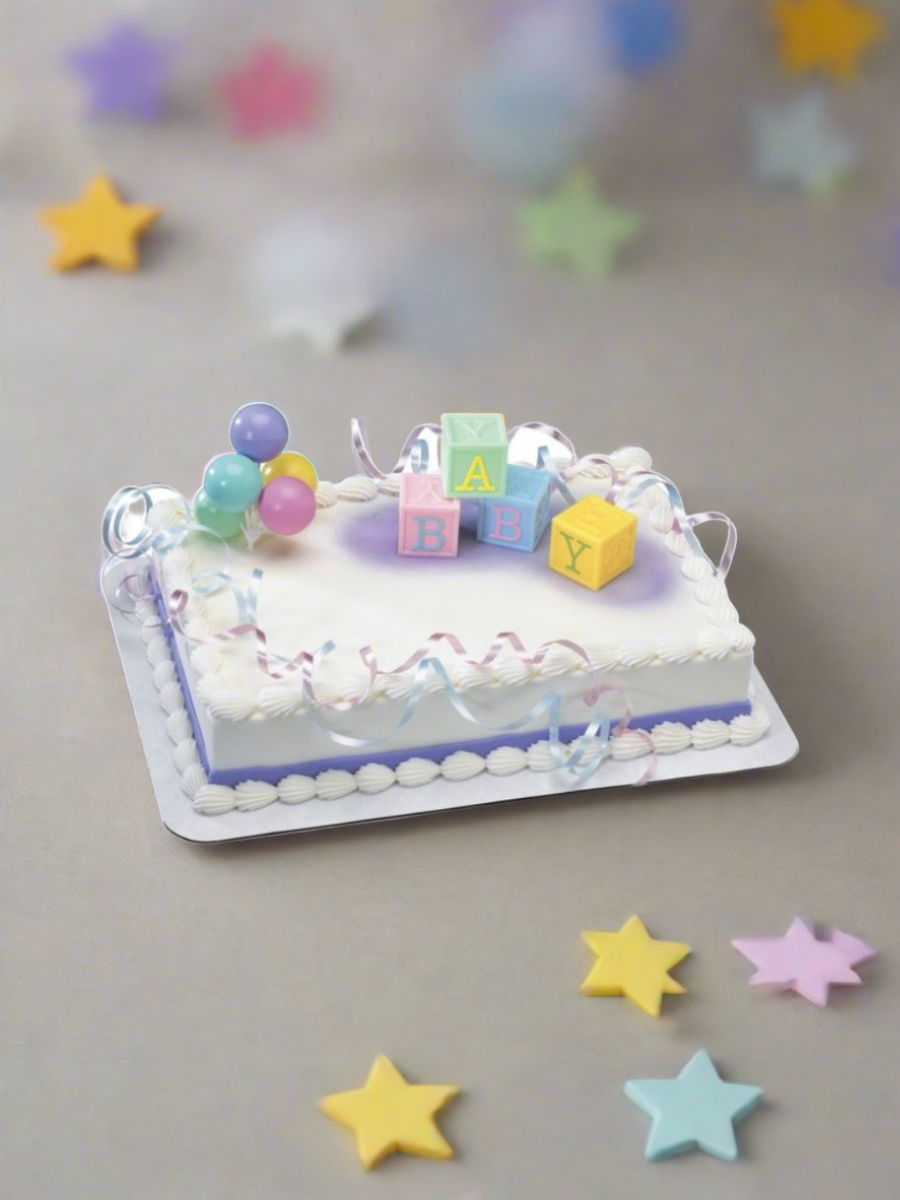 Baby Blocks Cake