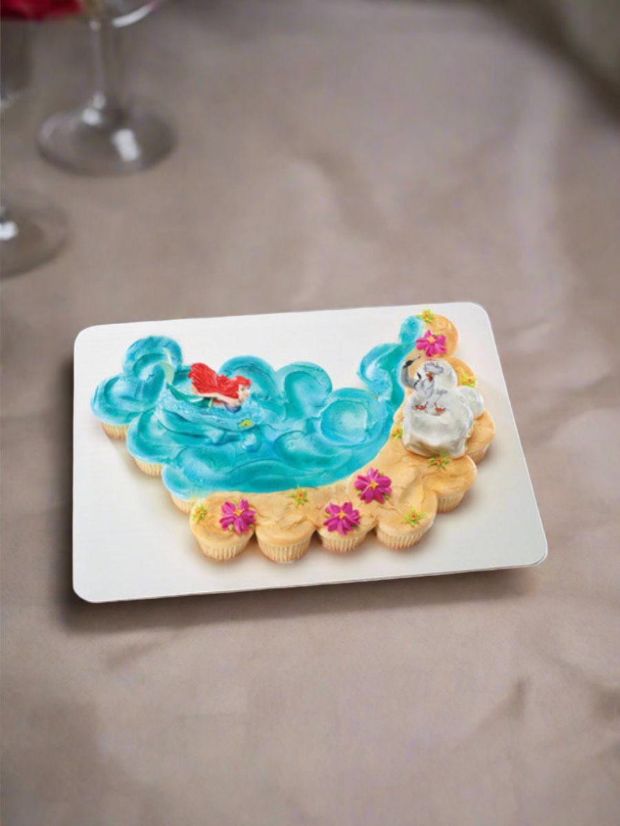 Disney Princess The Little Mermaid Ariel And Scuttle Cupcakes
