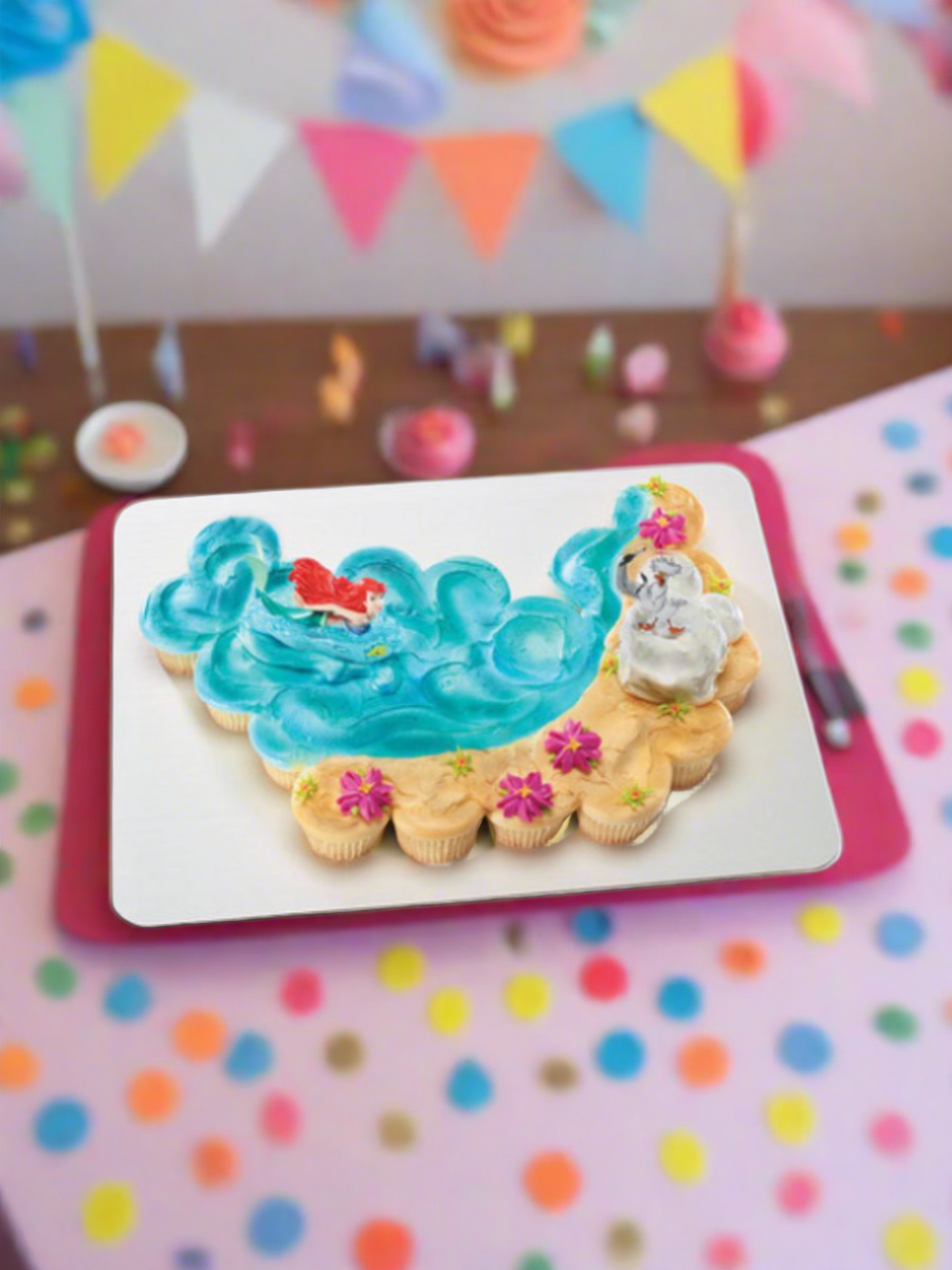 Disney Princess The Little Mermaid Ariel And Scuttle Cupcakes