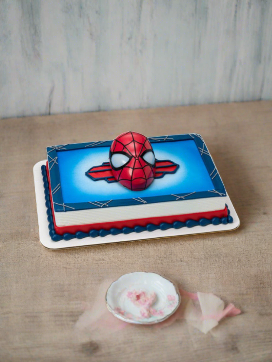 Spiderman Ultimate Light Up Eyes Cake