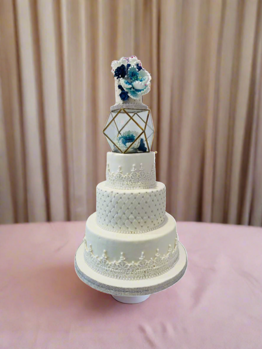 Natalia Fondant Wedding Cake