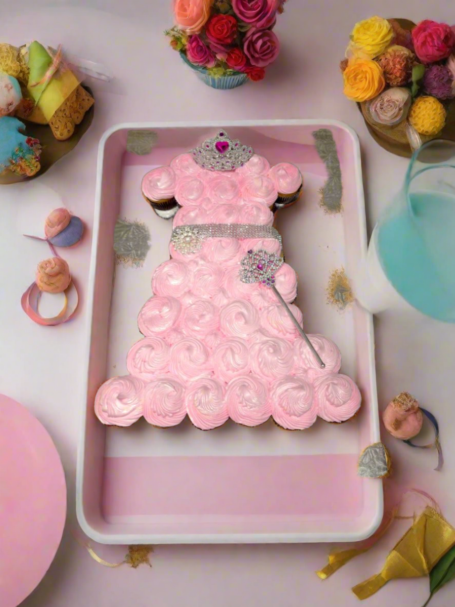 Queen Crown Cupcake Cake