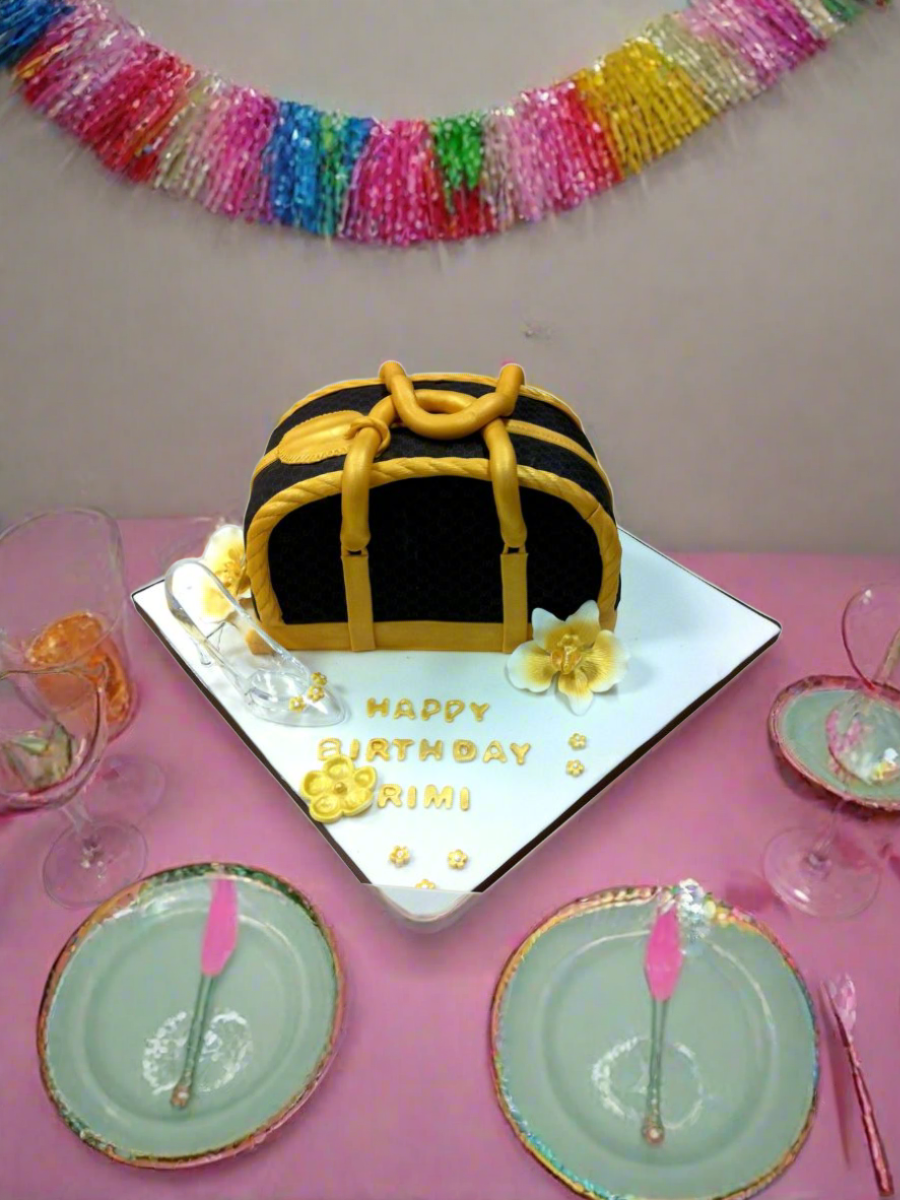 Gucci Bag Cake