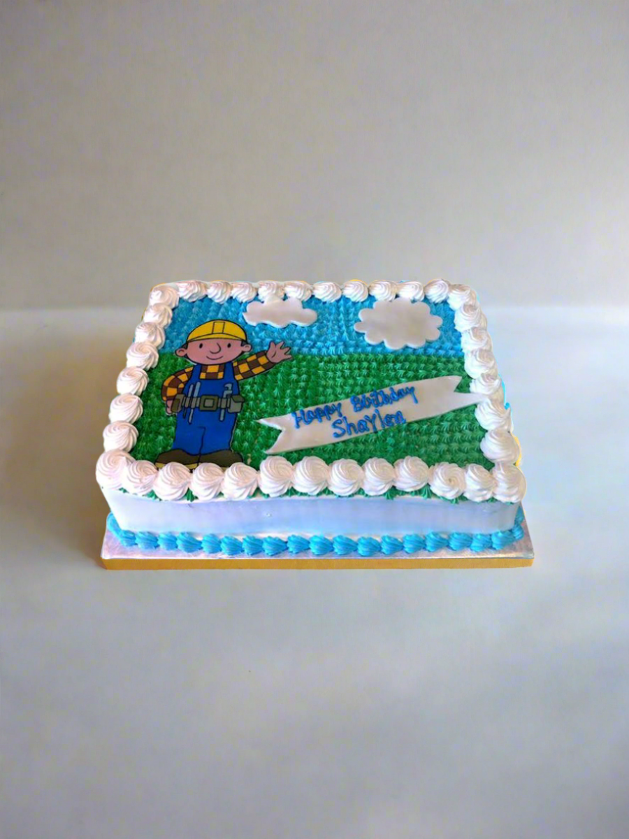 Bob The Builder Cake