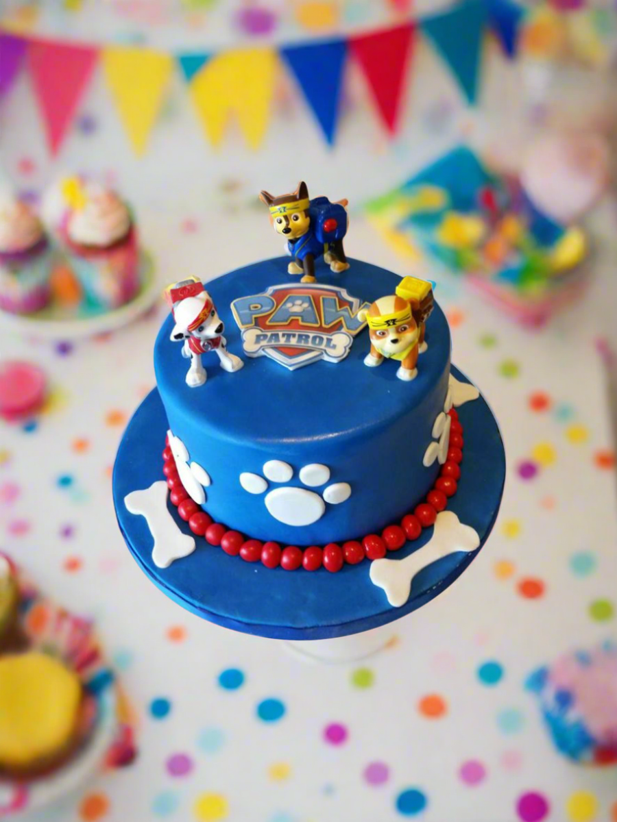 Paw Patrol Fondant Cake