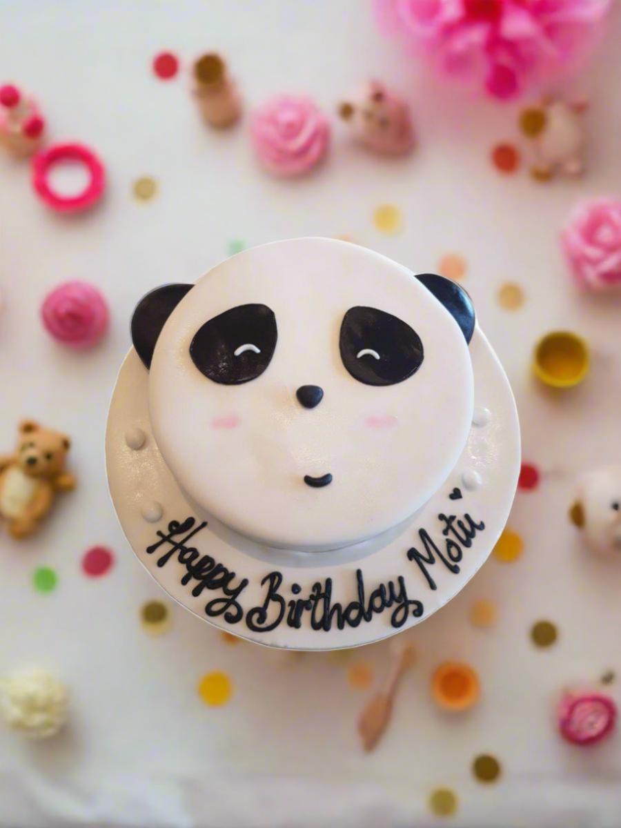 Panda Fondant Cake