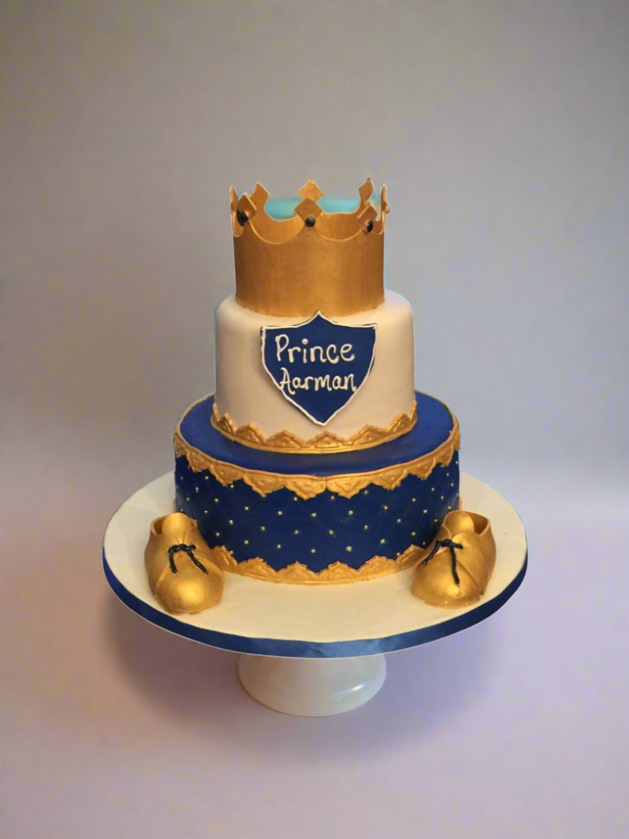 Prince Aarman Crown Cake