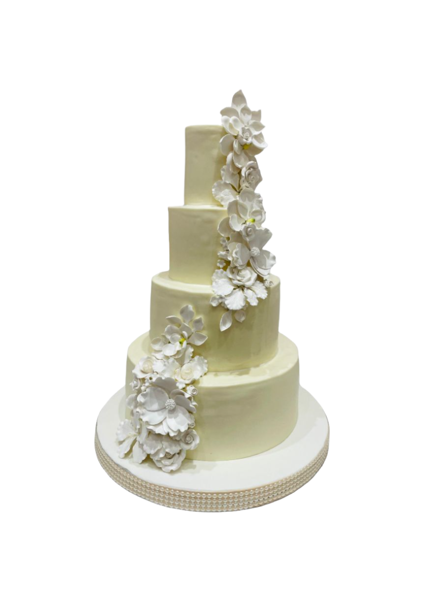 Shreya Fondant Wedding Cake