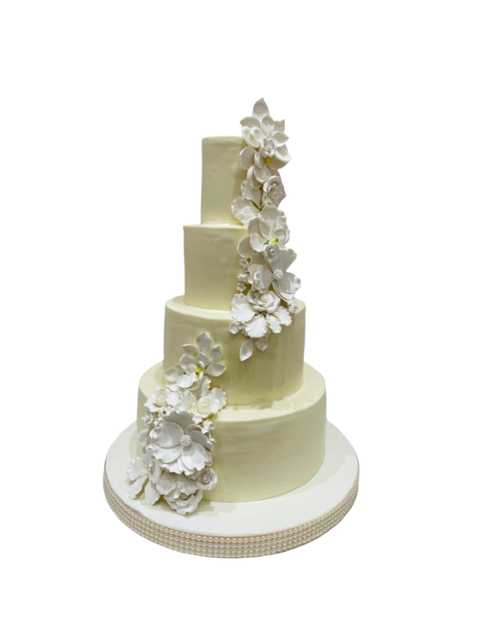 Shreya Fondant Wedding Cake