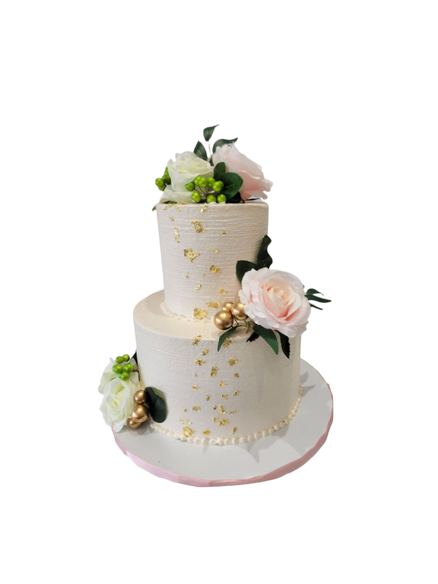 Berlin Ivory Wedding Cake