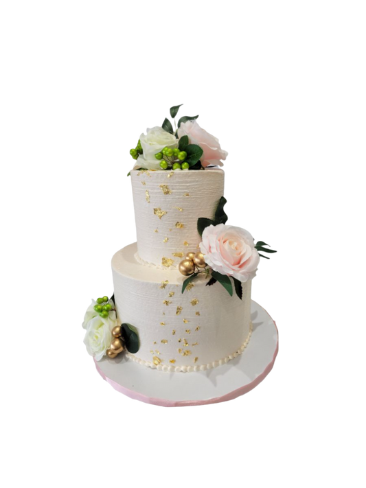 Berlin Ivory Wedding Cake