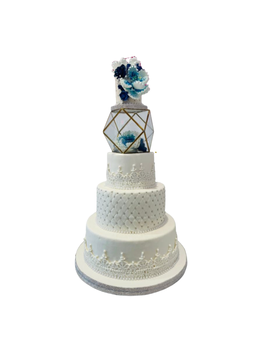 Natalia Fondant Wedding Cake