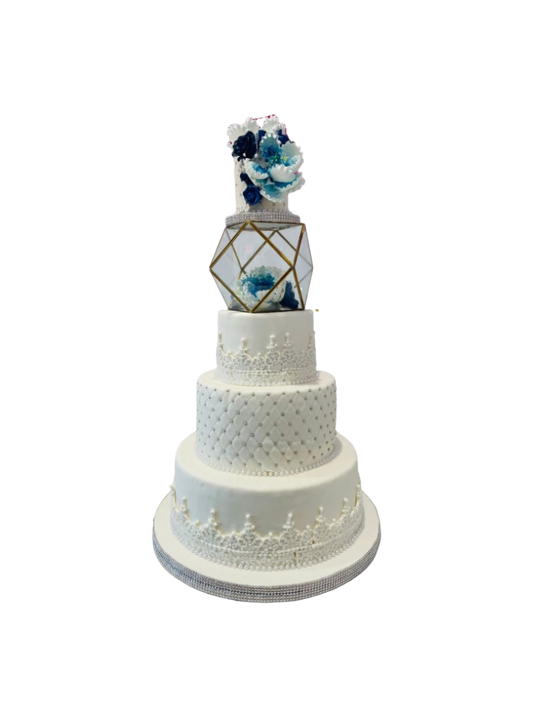 Natalia Fondant Wedding Cake