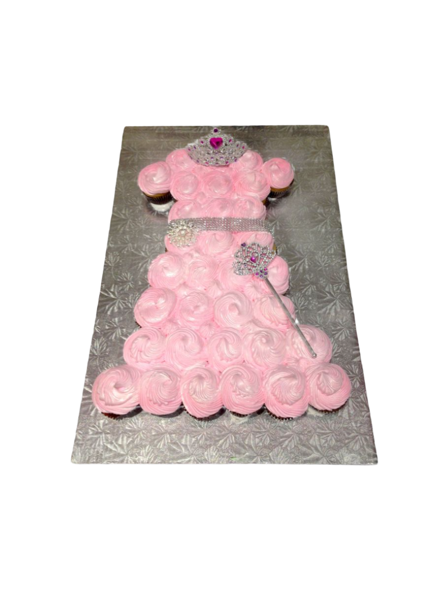 Queen Crown Cupcake Cake