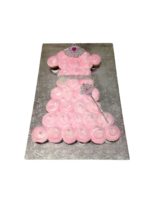Queen Crown Cupcake Cake