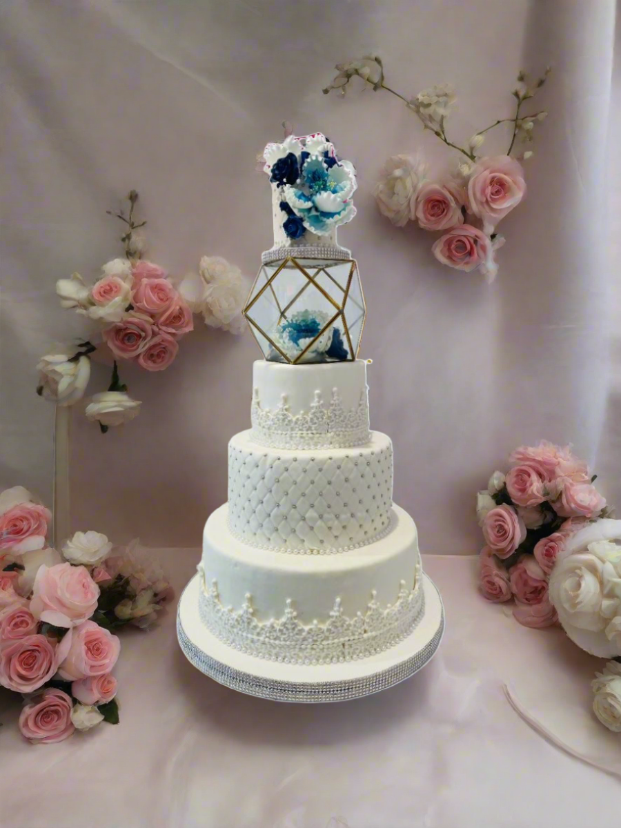 Natalia Fondant Wedding Cake
