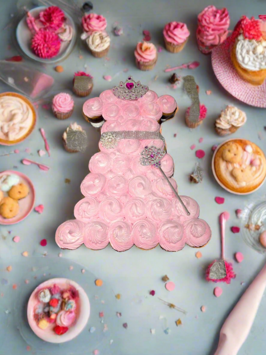 Queen Crown Cupcake Cake
