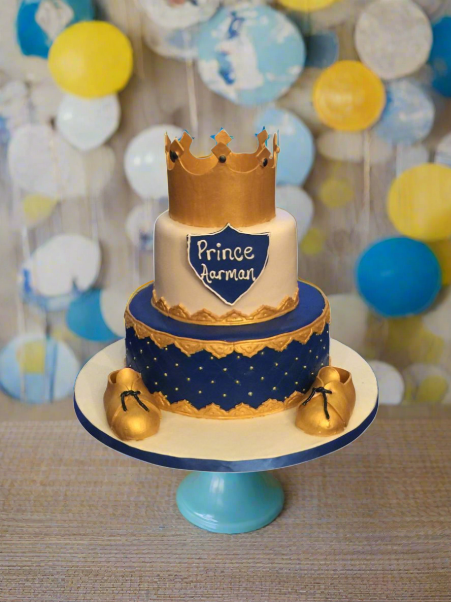 Prince Aarman Crown Cake