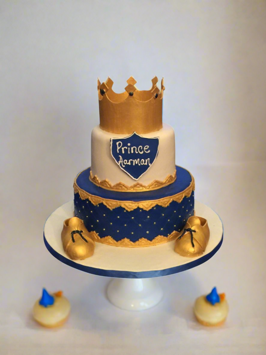 Prince Aarman Crown Cake