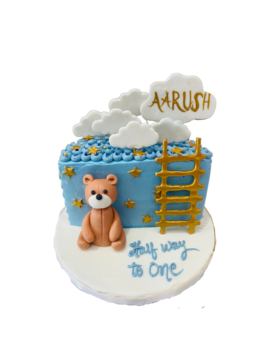 Aarush Half Birthday Cake