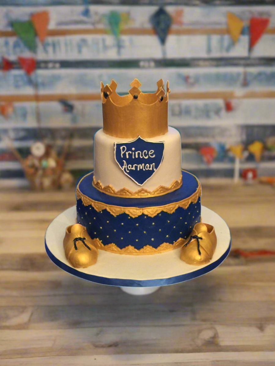 Prince Aarman Crown Cake