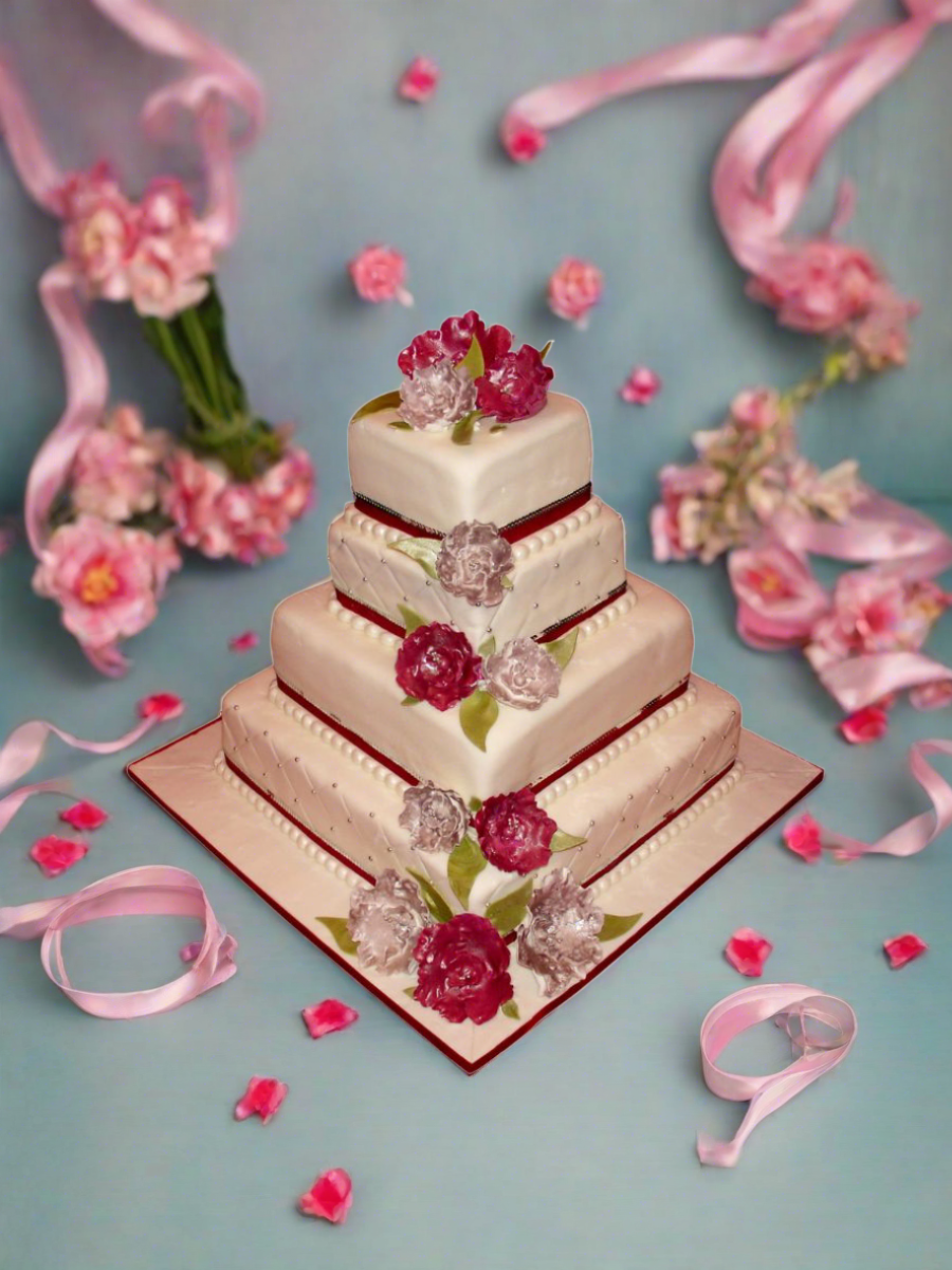 Sophie Elegant Wedding Cake