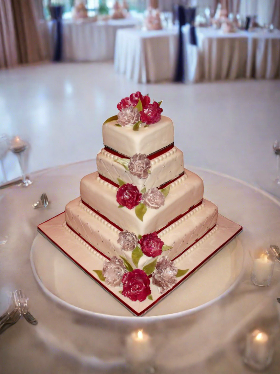 Sophie Elegant Wedding Cake