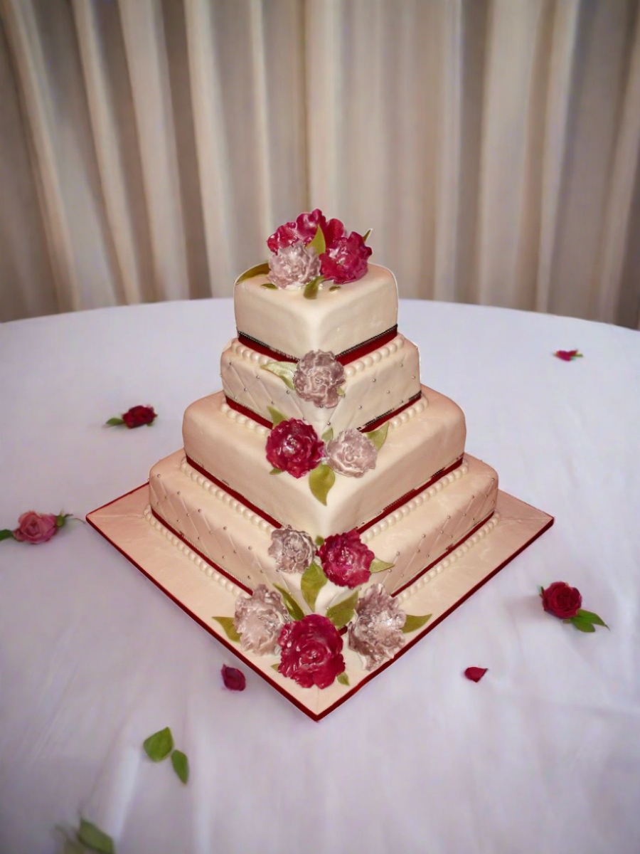 Sophie Elegant Wedding Cake