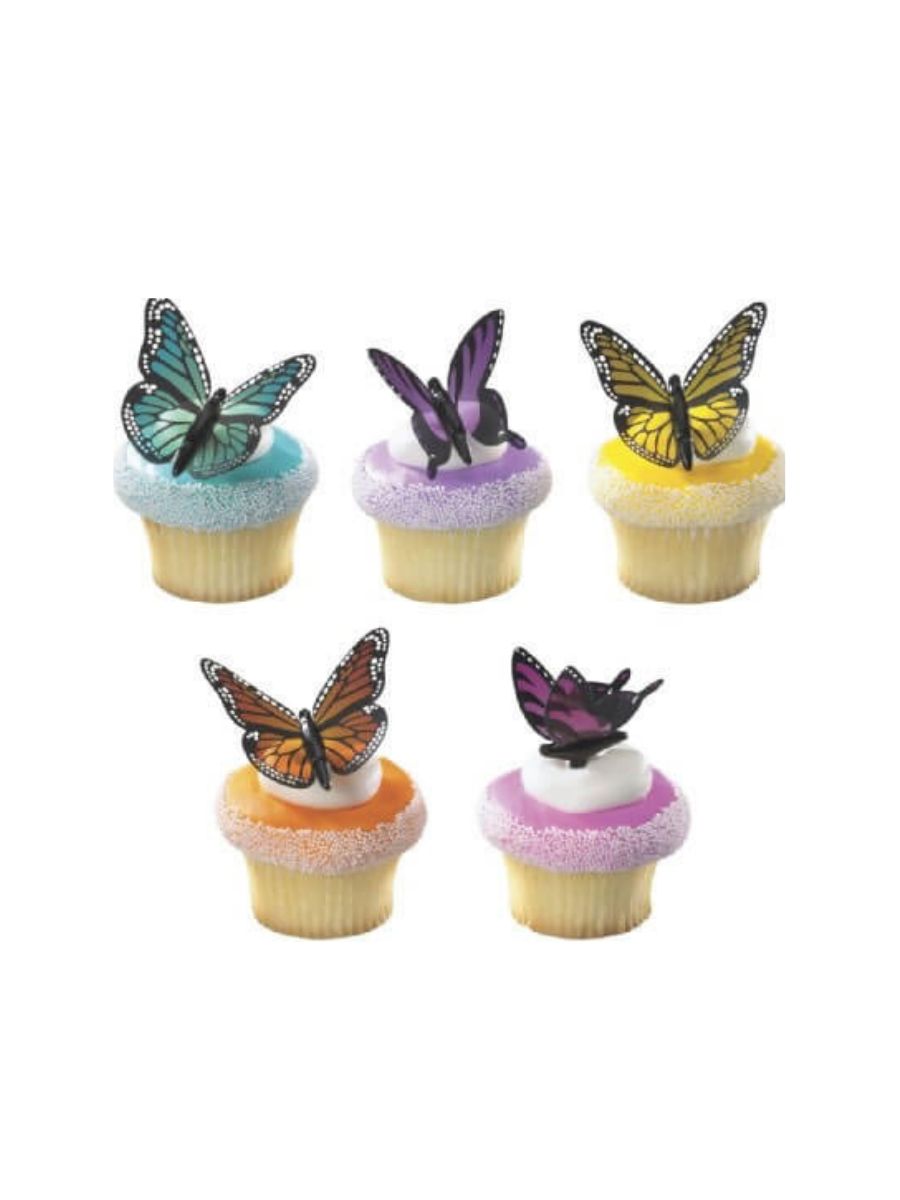 Butterfly Beauty Cupcakes - (Pack of 6)