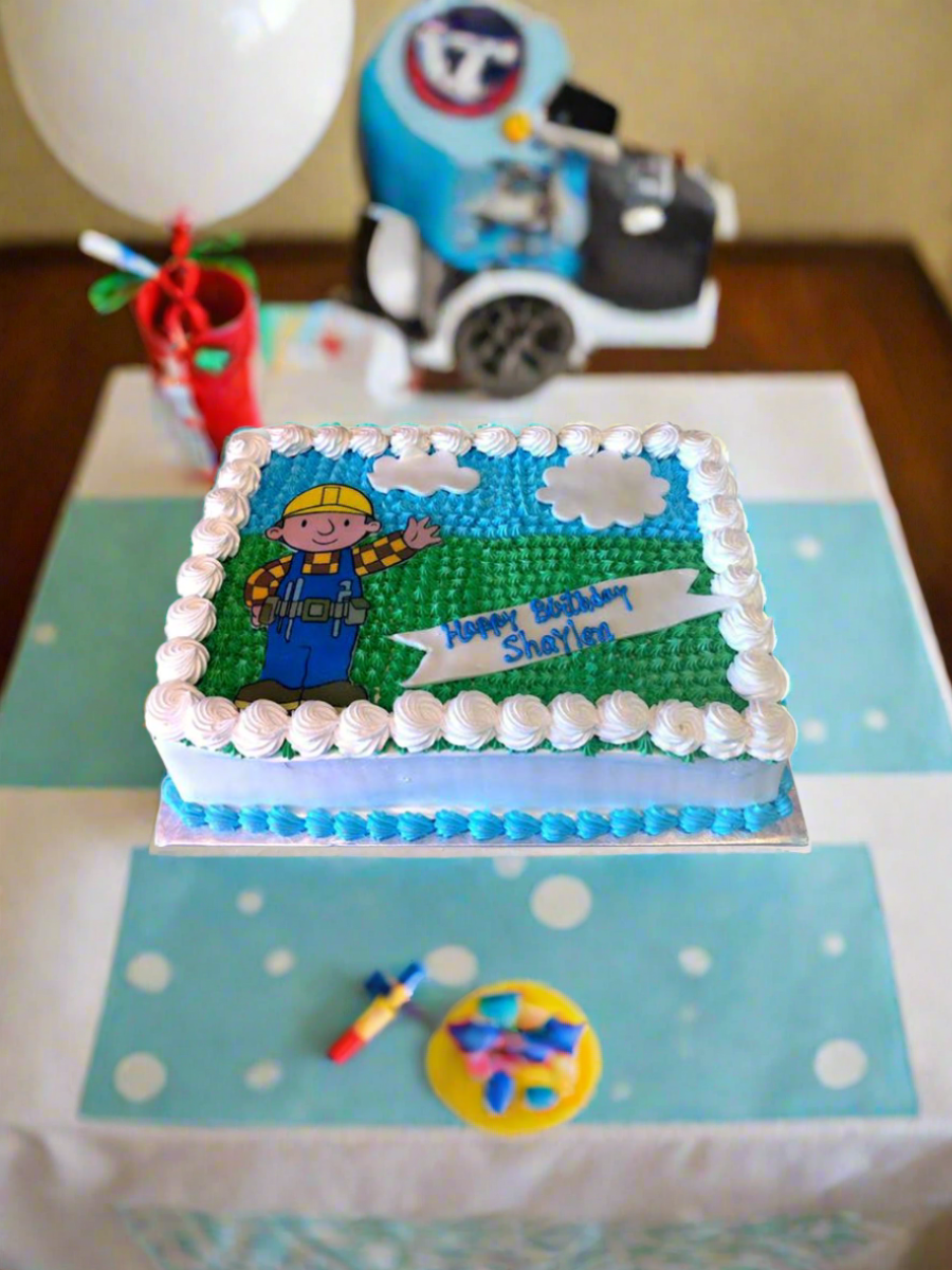 Bob The Builder Cake
