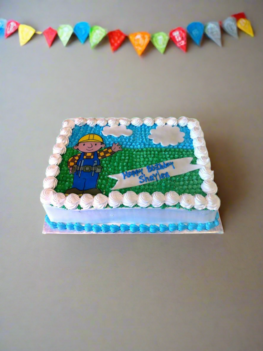 Bob The Builder Cake