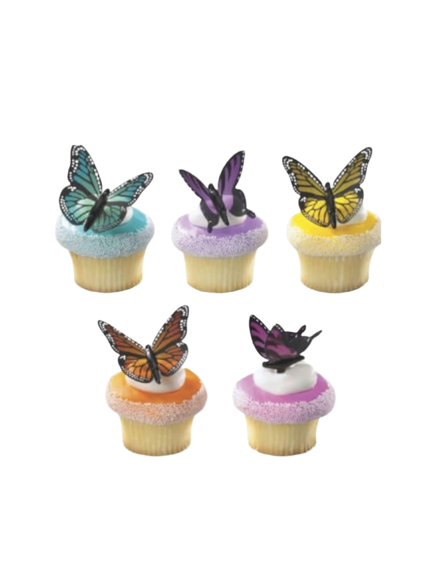 Butterfly Beauty Cupcakes - (Pack of 6)
