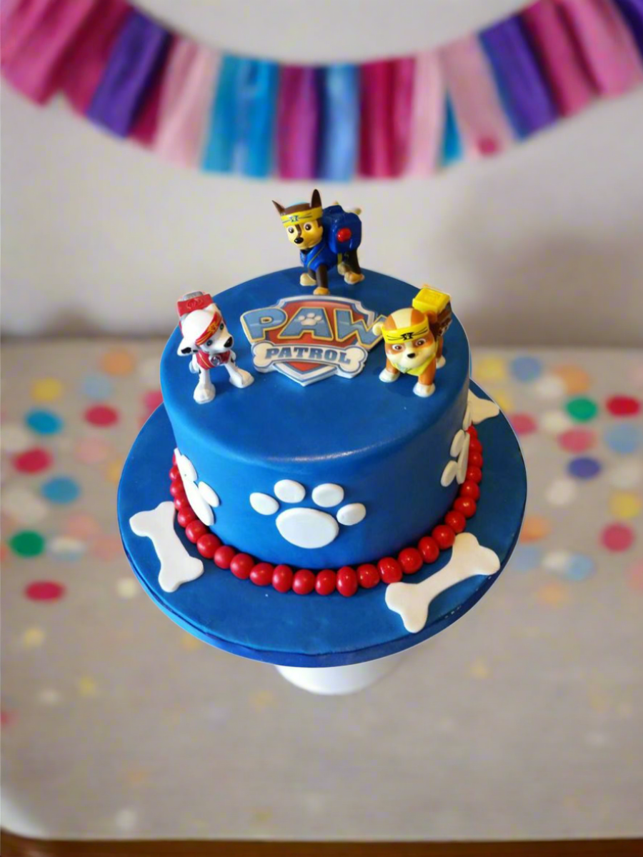 Paw Patrol Fondant Cake